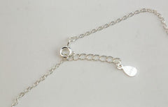 925 Sterling Silver Daisy Necklace